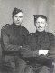 Harry and brother Arthur in Home Guard